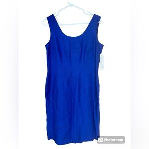 NY sake, linen dress, size 8